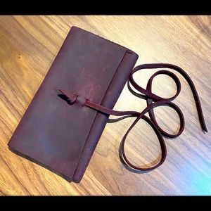 Leather wallet EUC